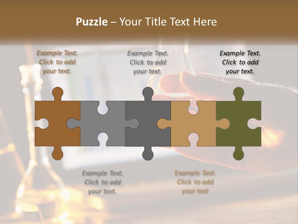 Chemical Flask PowerPoint Template