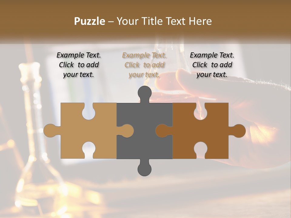 Chemical Flask PowerPoint Template