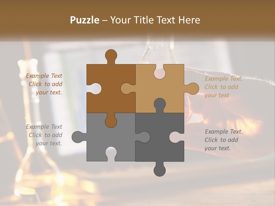 Chemical Flask PowerPoint Template