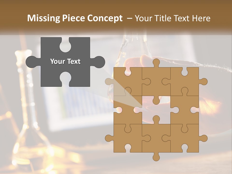 Chemical Flask PowerPoint Template