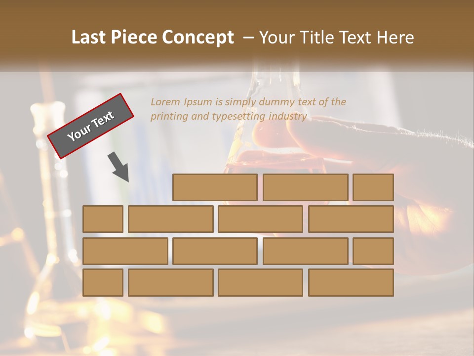 Chemical Flask PowerPoint Template