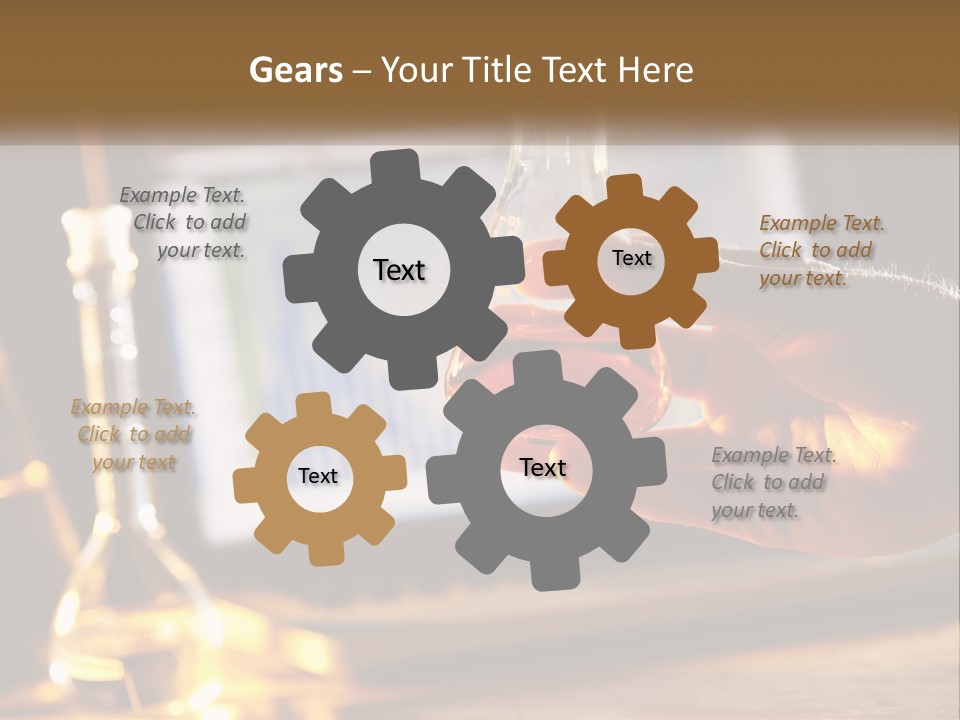 Chemical Flask PowerPoint Template