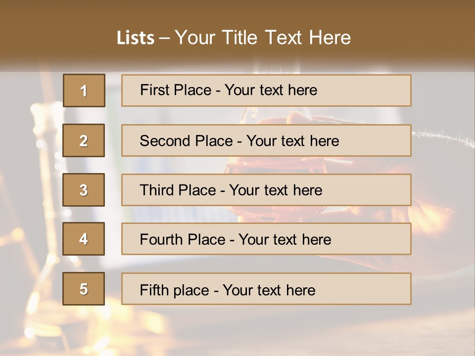 Chemical Flask PowerPoint Template