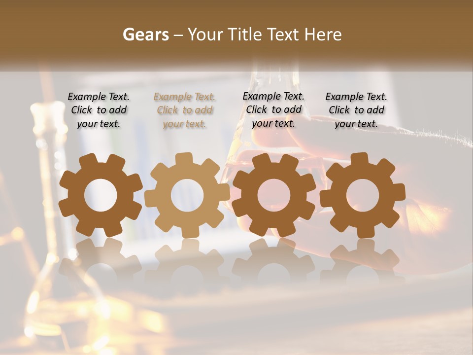 Chemical Flask PowerPoint Template