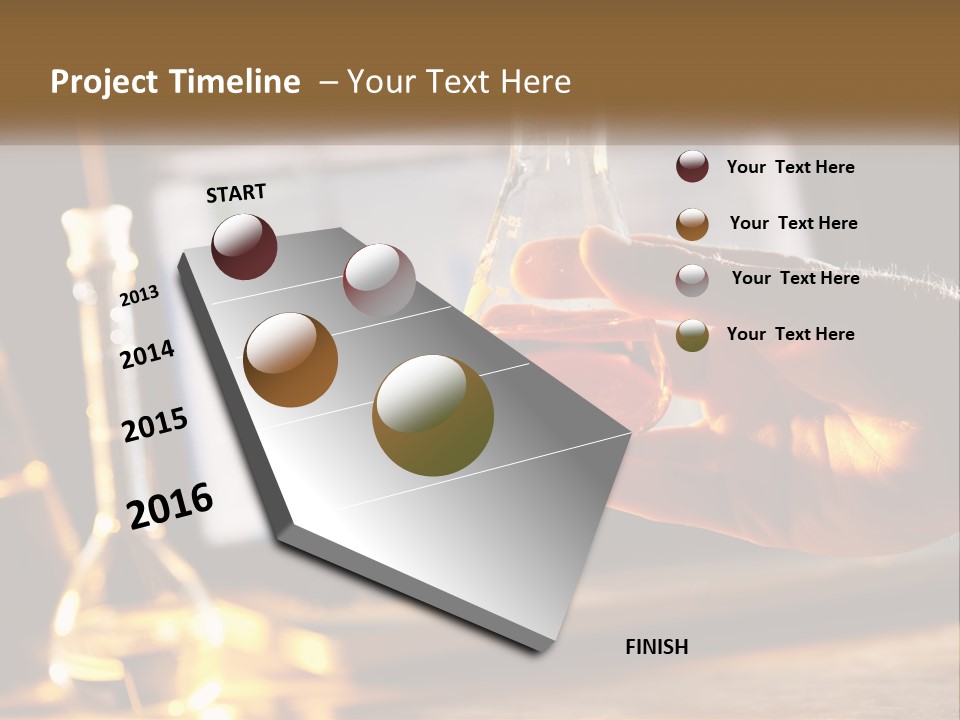 Chemical Flask PowerPoint Template