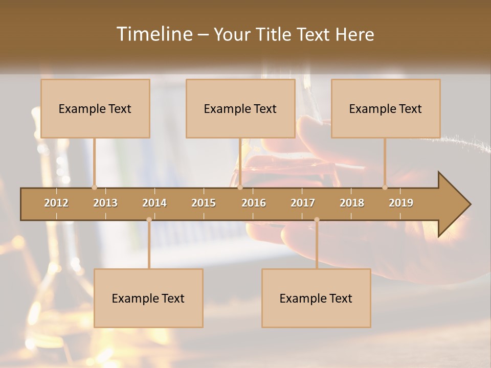 Chemical Flask PowerPoint Template