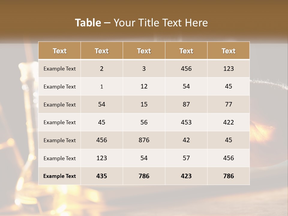 Chemical Flask PowerPoint Template