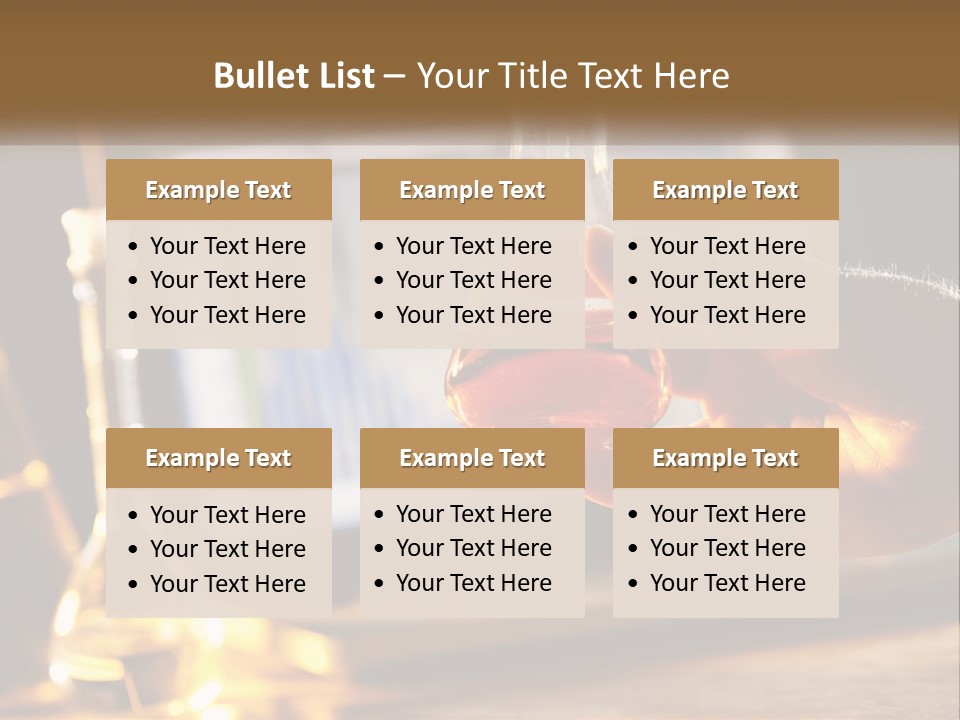 Chemical Flask PowerPoint Template