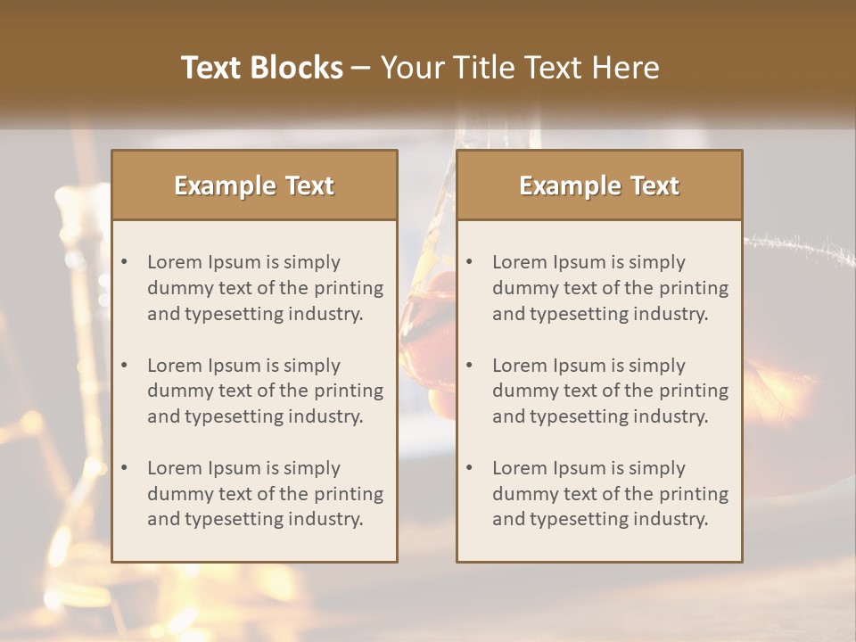 Chemical Flask PowerPoint Template