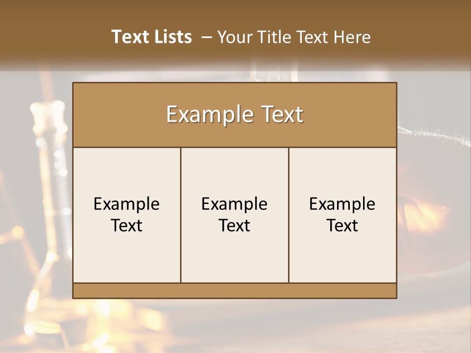 Chemical Flask PowerPoint Template