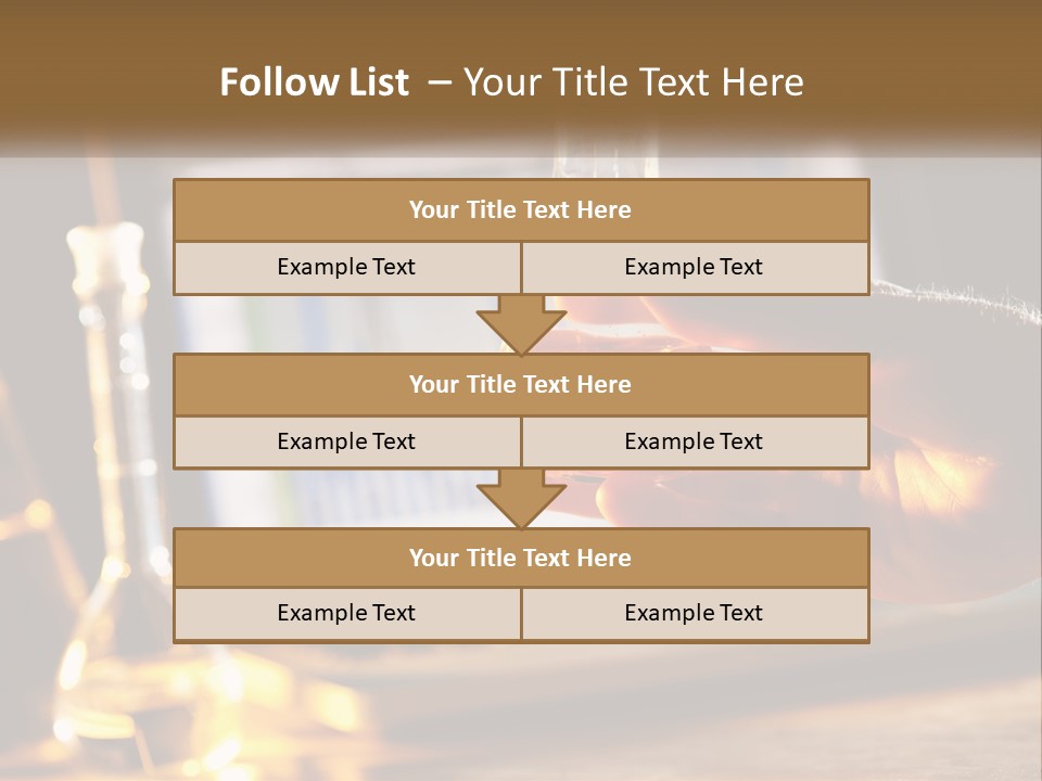 Chemical Flask PowerPoint Template