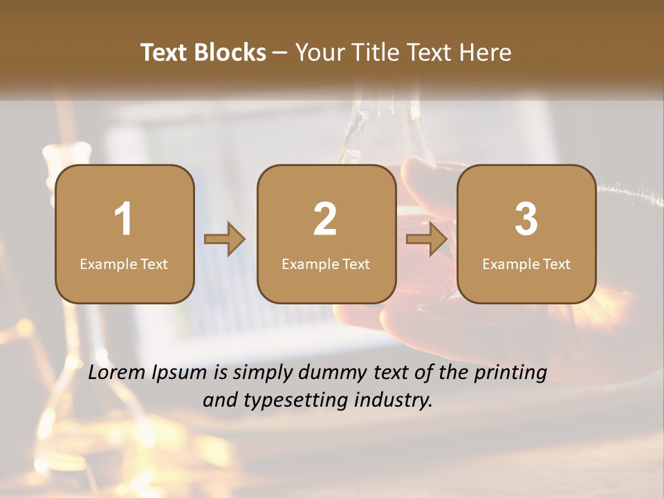 Chemical Flask PowerPoint Template