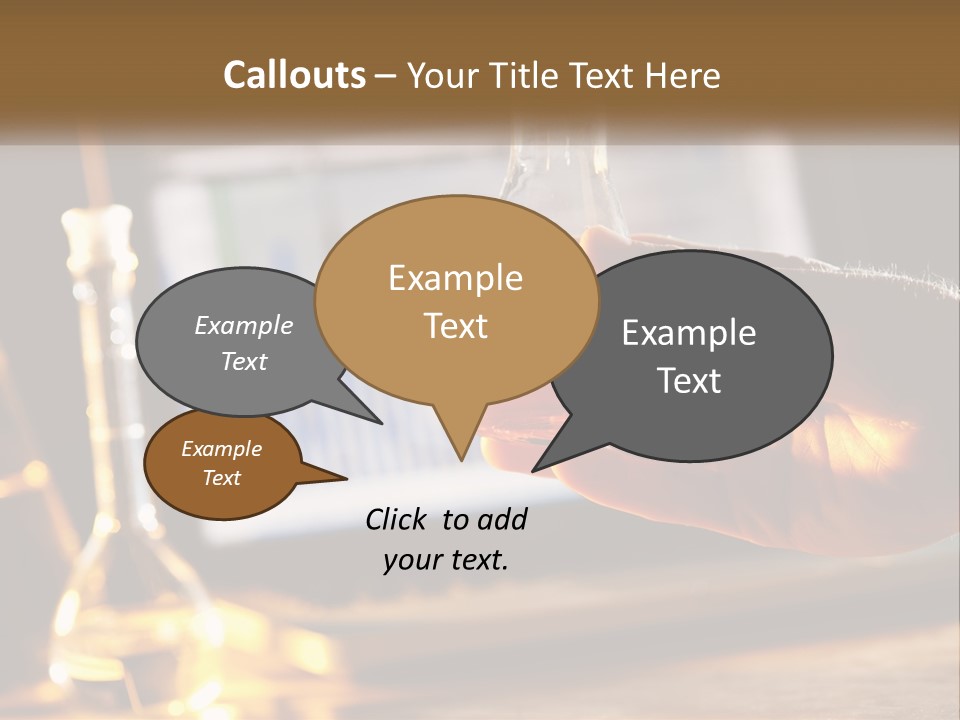 Chemical Flask PowerPoint Template