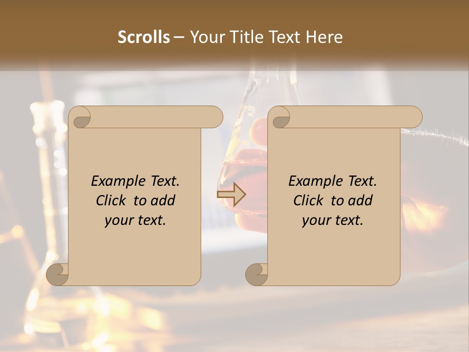 Chemical Flask PowerPoint Template