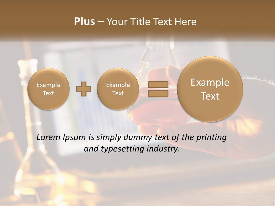 Chemical Flask PowerPoint Template