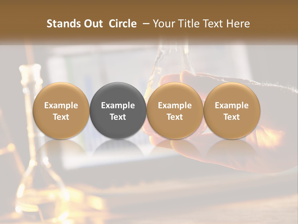 Chemical Flask PowerPoint Template