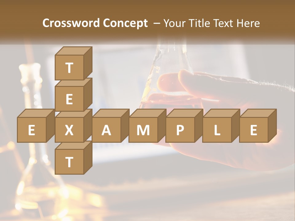 Chemical Flask PowerPoint Template