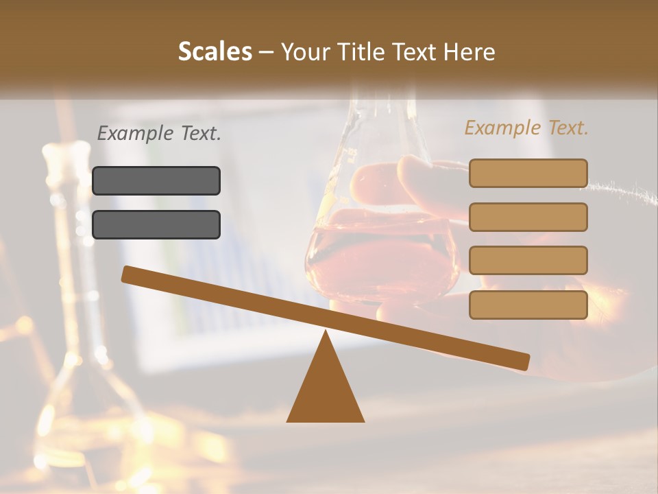 Chemical Flask PowerPoint Template