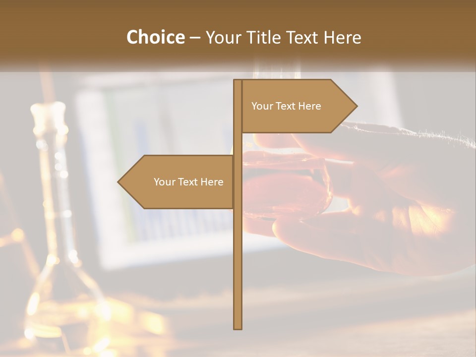 Chemical Flask PowerPoint Template