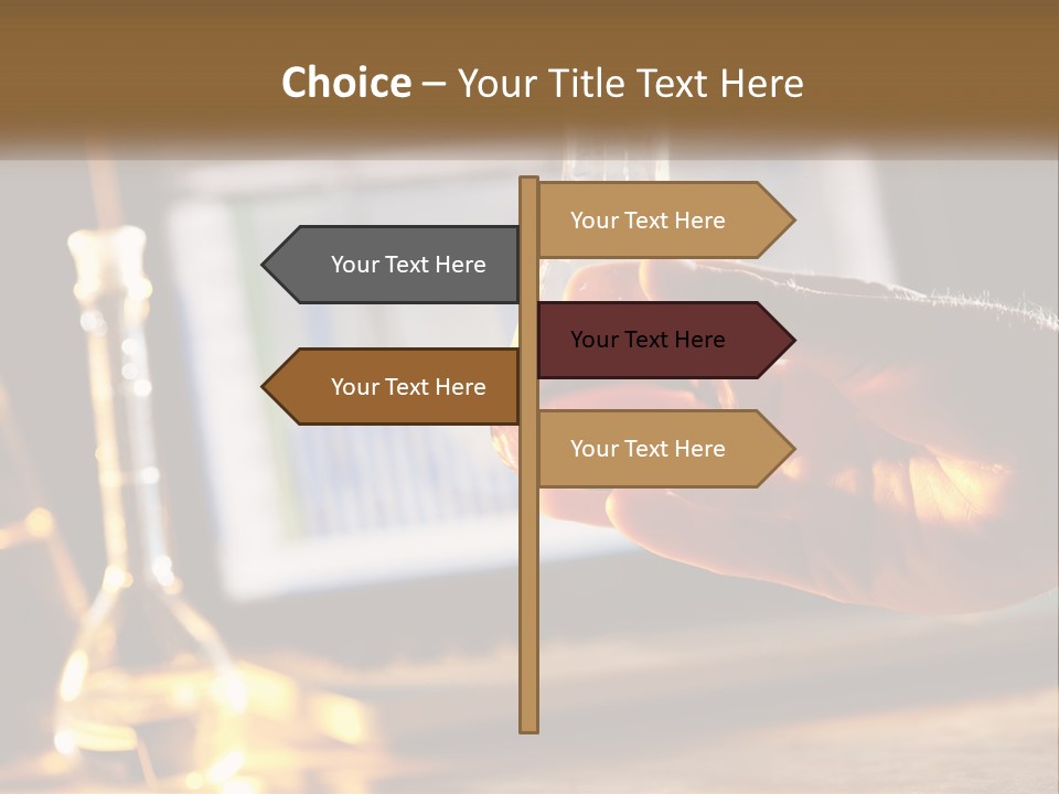 Chemical Flask PowerPoint Template