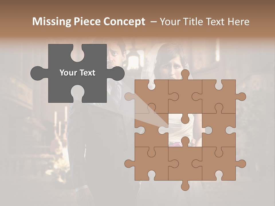 Sad Wedding PowerPoint Template