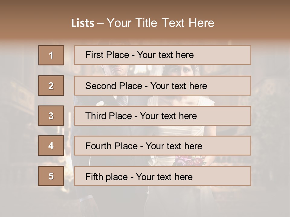 Sad Wedding PowerPoint Template