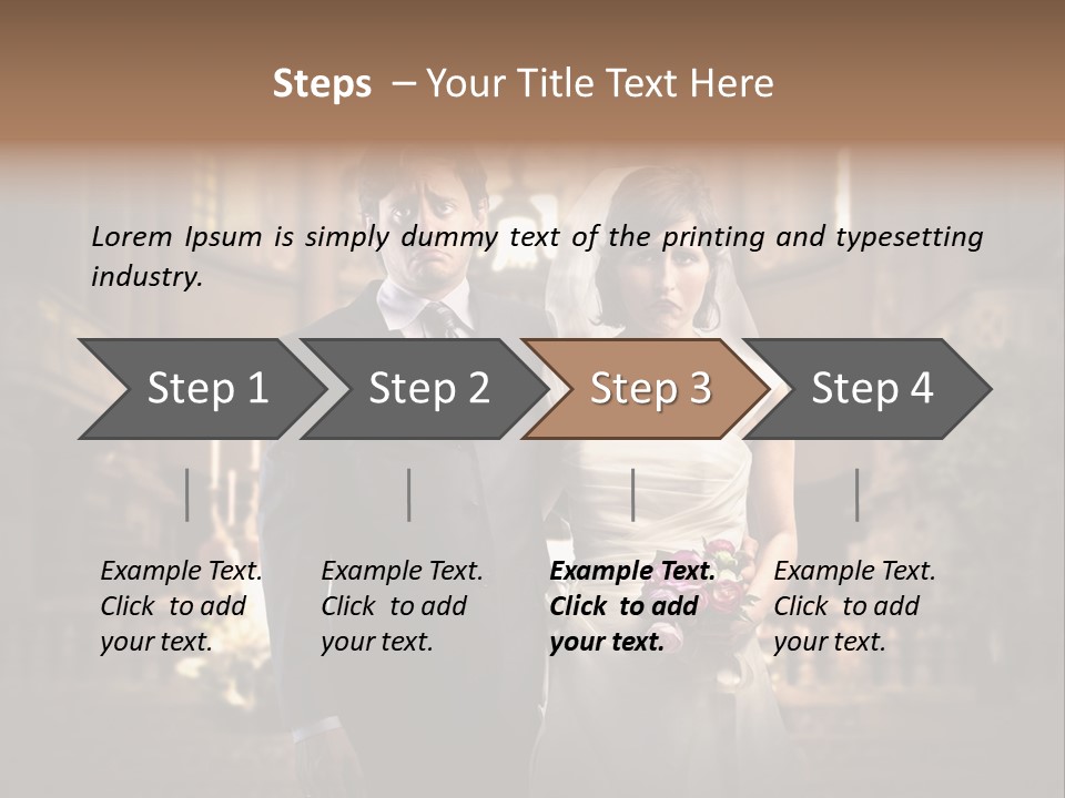 Sad Wedding PowerPoint Template