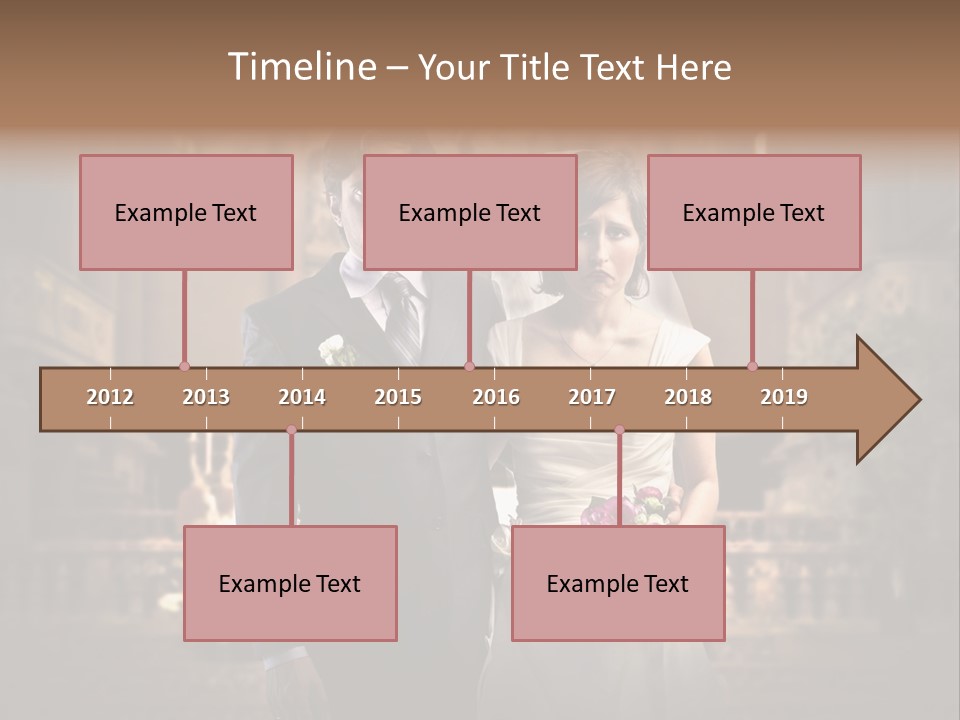Sad Wedding PowerPoint Template