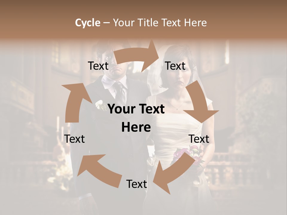 Sad Wedding PowerPoint Template