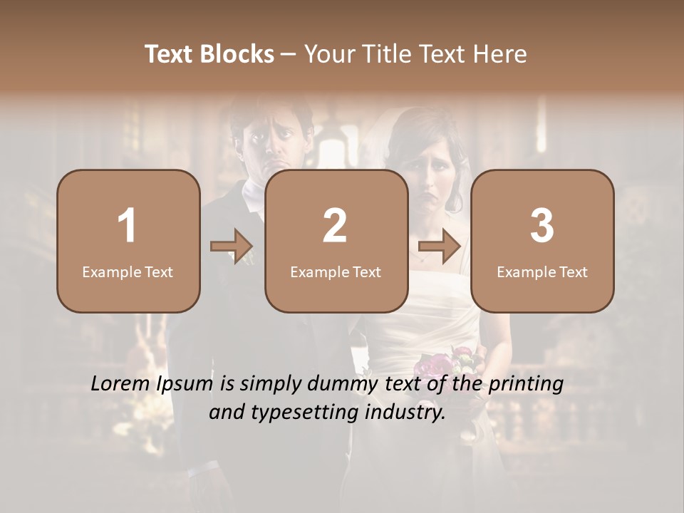 Sad Wedding PowerPoint Template