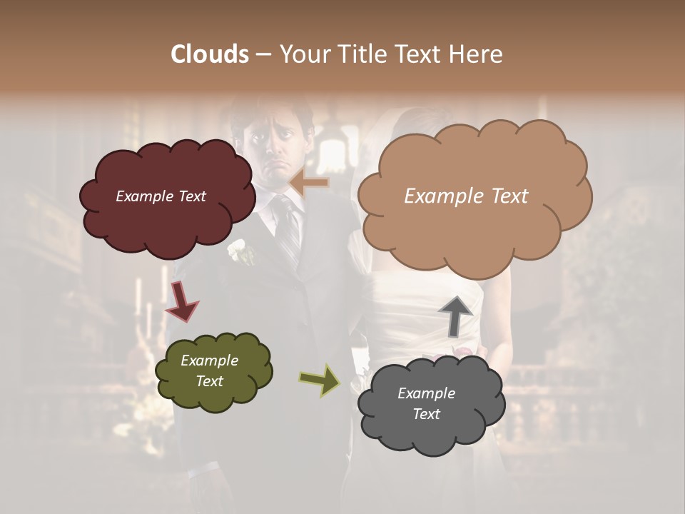 Sad Wedding PowerPoint Template