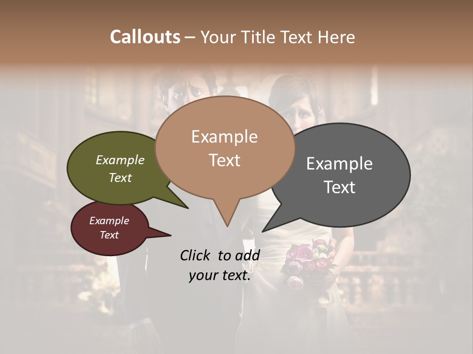 Sad Wedding PowerPoint Template