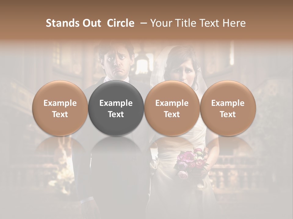 Sad Wedding PowerPoint Template