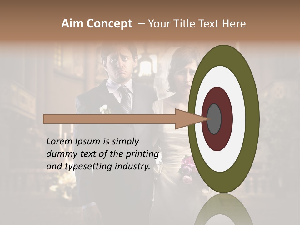 Sad Wedding PowerPoint Template