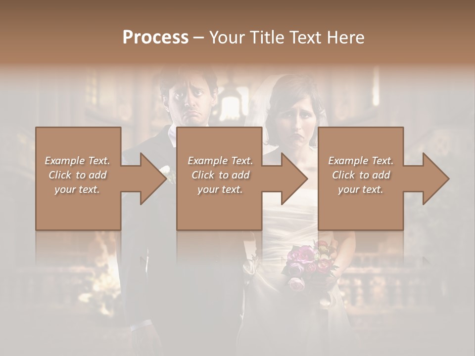 Sad Wedding PowerPoint Template