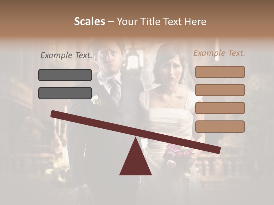 Sad Wedding PowerPoint Template
