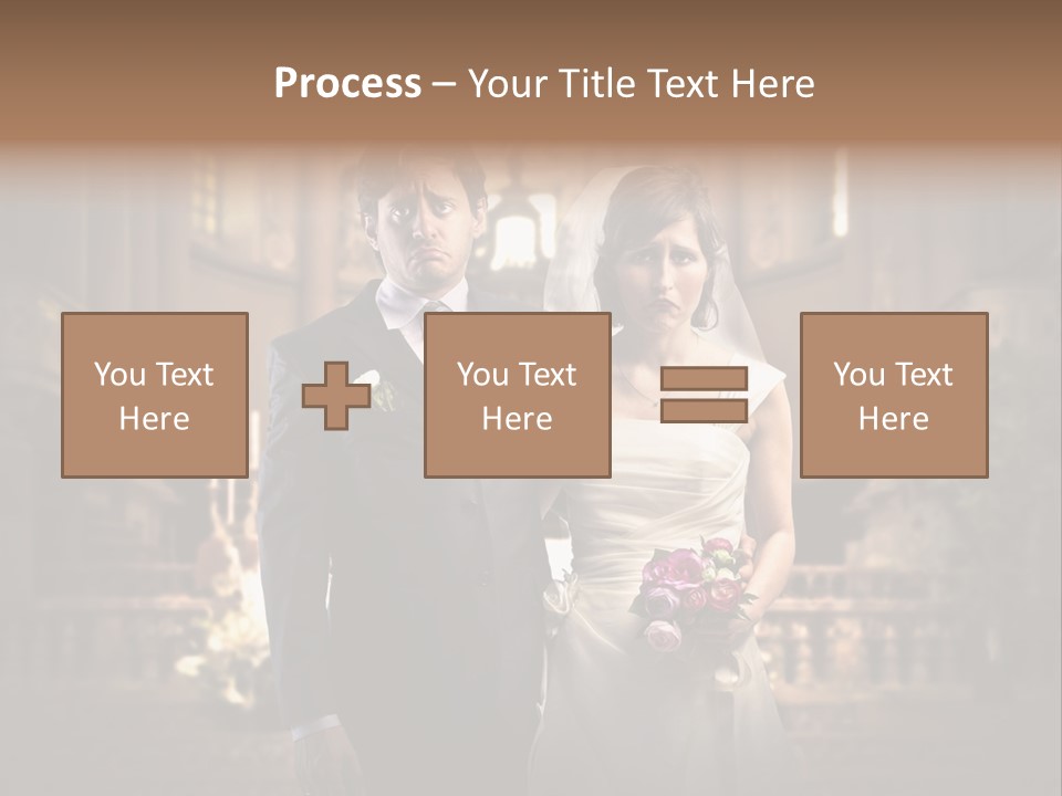 Sad Wedding PowerPoint Template
