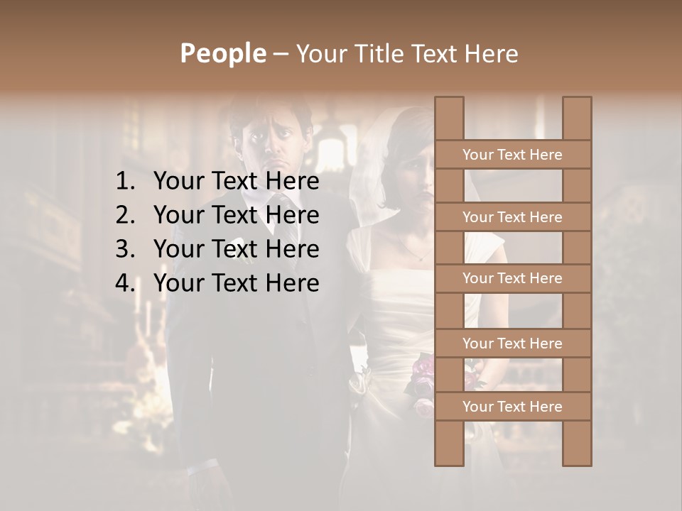 Sad Wedding PowerPoint Template