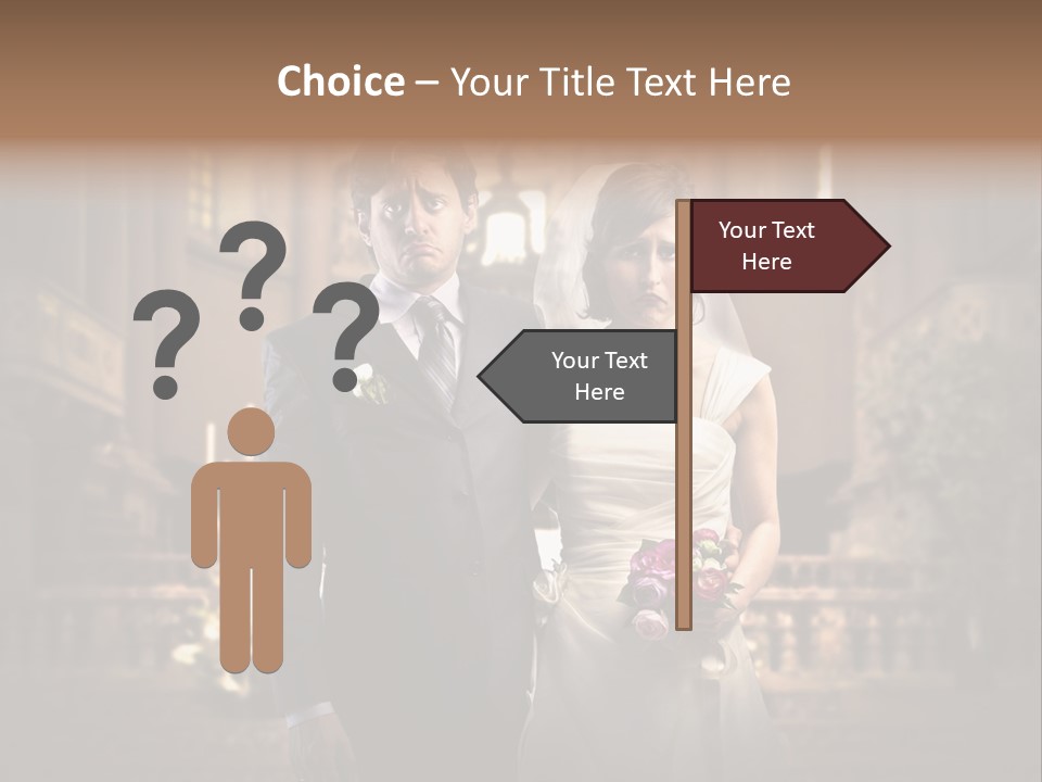 Sad Wedding PowerPoint Template