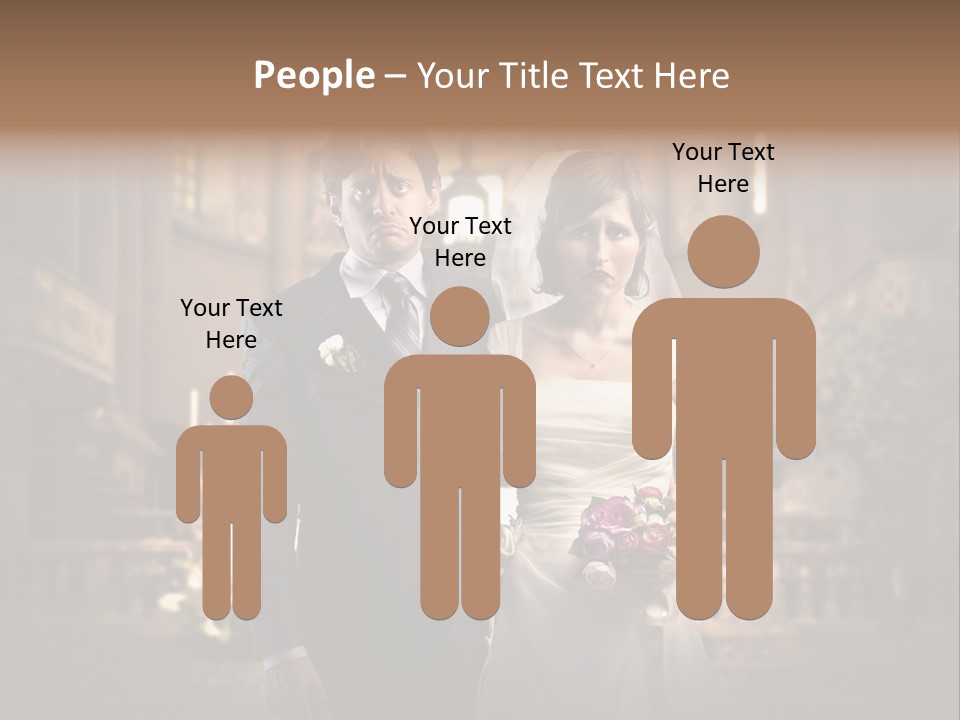 Sad Wedding PowerPoint Template