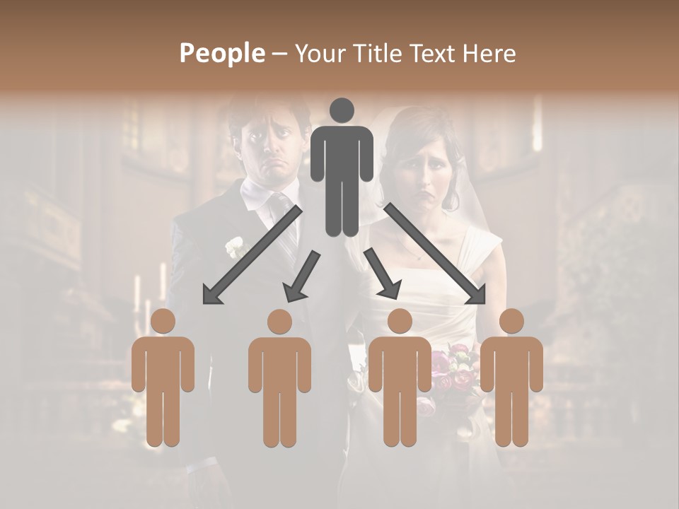 Sad Wedding PowerPoint Template