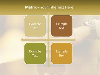 A Person's Hand Reaching Out To A Small Bell PowerPoint Template