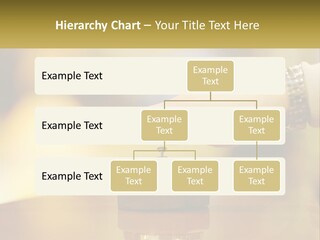 A Person's Hand Reaching Out To A Small Bell PowerPoint Template