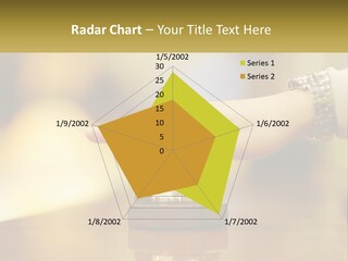 A Person's Hand Reaching Out To A Small Bell PowerPoint Template