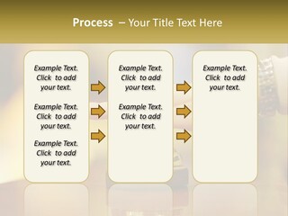 A Person's Hand Reaching Out To A Small Bell PowerPoint Template