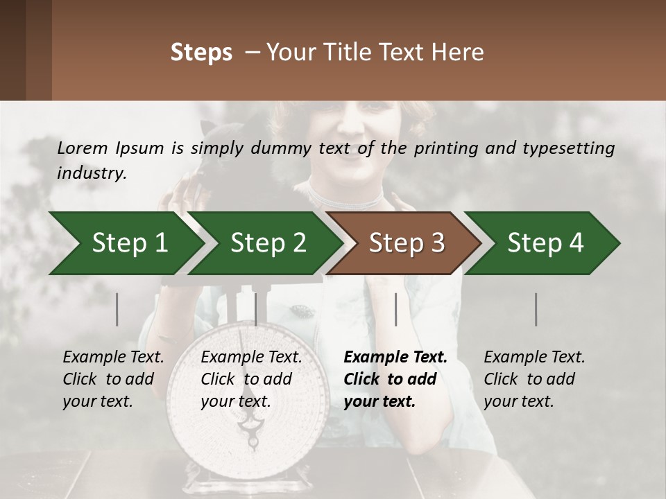 Weighing PowerPoint Template