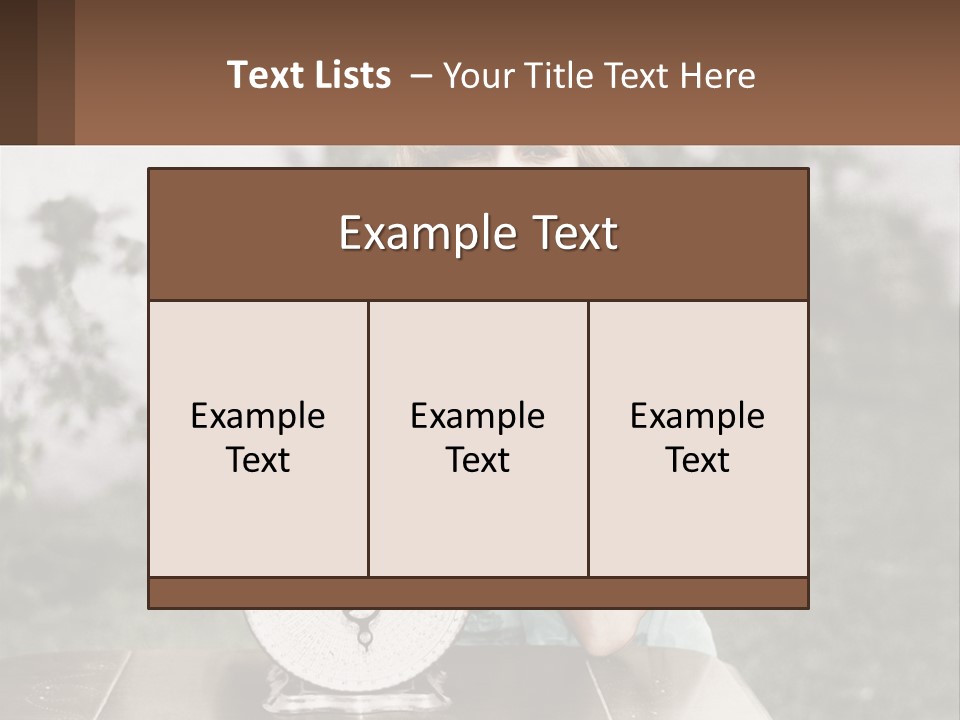 Weighing PowerPoint Template