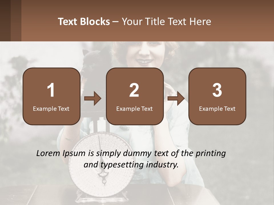 Weighing PowerPoint Template