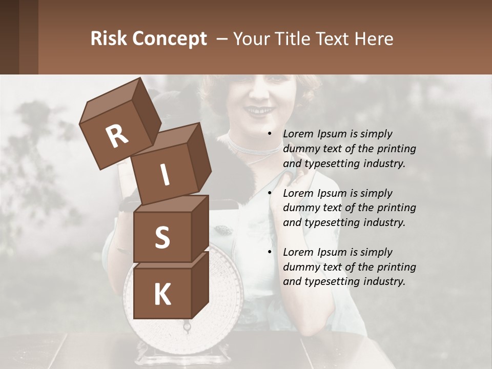 Weighing PowerPoint Template