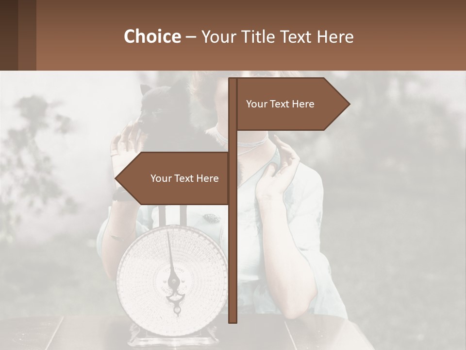 Weighing PowerPoint Template